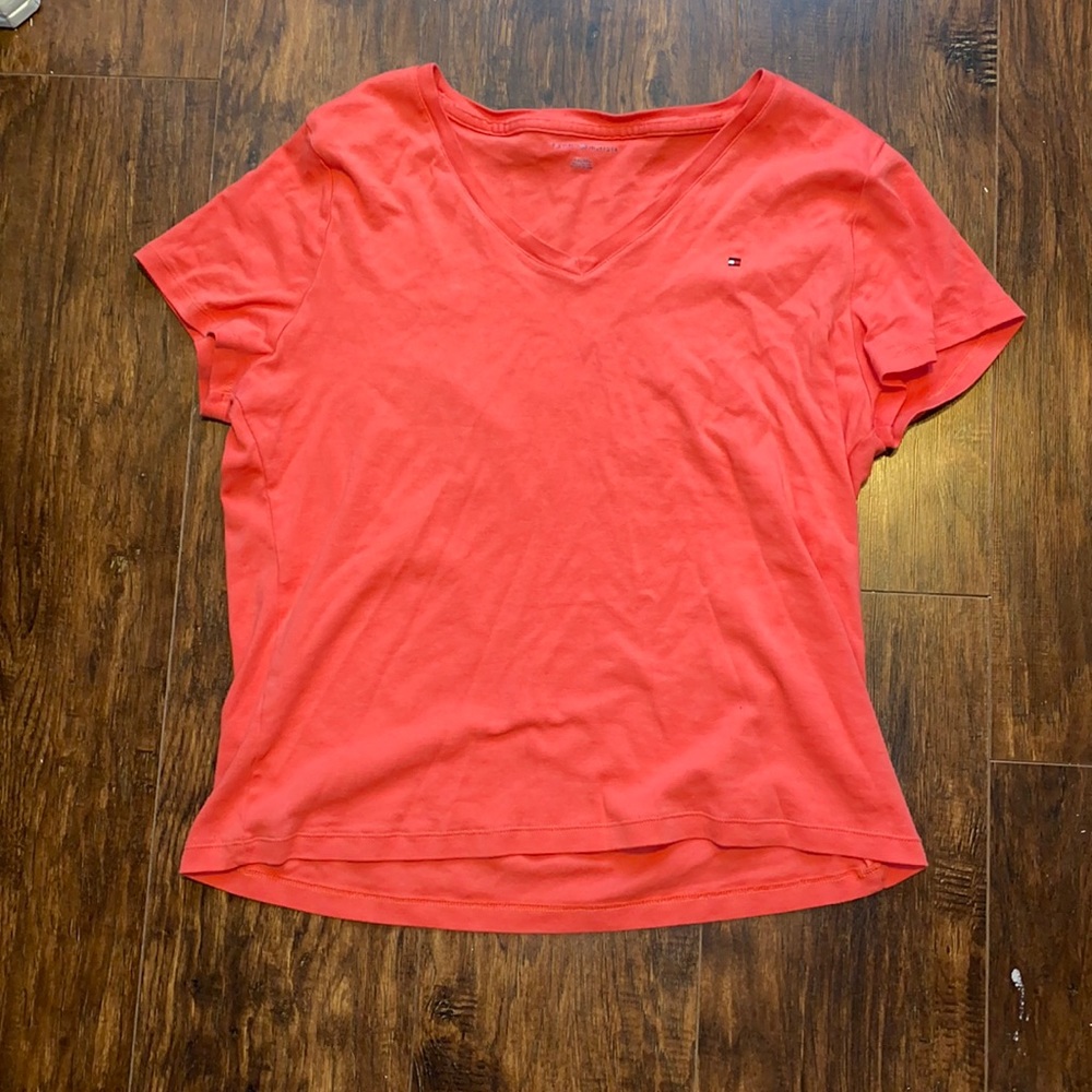 Orange Tommy Hilfiger T-shirt